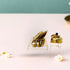 Brass Miniature Tea Cup Saucer Kettle Set 0.008Kg